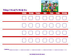 disney jr. behavior chart